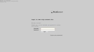 www.voip-connect.biz | Login - VoIP Info Center