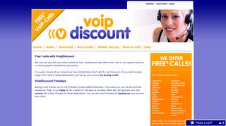 Free Calls - VoipDiscount | Free Calls and SMS