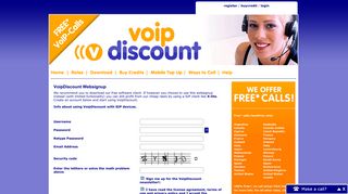 Sign up and start saving on your monthly calling ... - VoipDiscount