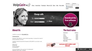 About us - VoipGain | For the cheapest international calls