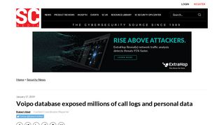 Voipo database exposed millions of call logs and personal data | SC ...