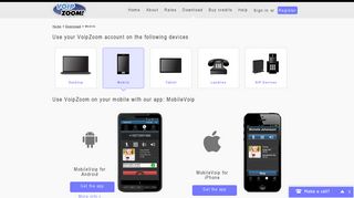 Mobile - VoipZoom | UNLIMITED FREE CALLING AROUND THE ...