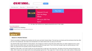Volcano Bingo | up to 500 Free Super Spins | Spin The Super Wheel