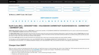 GENODEF1VBD - Swift Code (BIC) - VOLKSBANK DARMSTADT ...