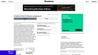 Volksbank Ludwigsburg eG: Private Company Information - Bloomberg