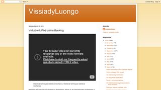 VissiadyLuongo: Volksbank Phd online Banking