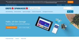 Ich will George | Erste Bank und Sparkasse