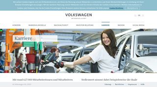 Karriere | Volkswagen Konzern