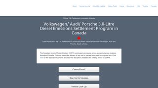 Volkswagen/Audi/Porsche 3.0-Litre TDI ... - VW Canada Settlement