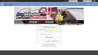 Log In - PrepVolleyball.com | Club Volleyball | High School Volleyball ...