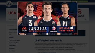 USA Volleyball Membership - Team USA