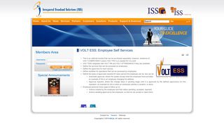 VOLT ESS: Employee Self Services | Integrated Standard Solution