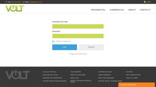 Volt Electricity Login
