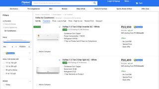 Buy Voltas AC - Check Voltas Air Conditioner Prices In India | Flipkart ...