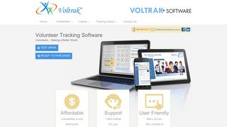 Voltrak Software | Volunteer Tracking System and Management ...