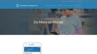 Volunteer Scheduler Pro App | Online Volunteer Schedules