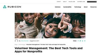 Volunteer Management: The Best Tech Tools and Apps for Nonprofits