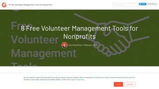 8 Free Volunteer Management Tools for Nonprofits | G2 Crowd