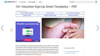 10+ Volunteer Sign-Up Sheet Templates - PDF | Free & Premium ...