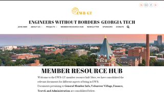 Member Resource Hub – Engineers Without Borders-Georgia Tech