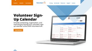Management Features | Volunteer Sign-Up Calendar | VolunteerHub