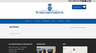 Junior League of Longview, Inc. | VolunteerMatters