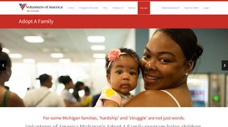 Adopt A Family | Volunteers of America Michigan