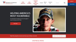 Homepage | Volunteers of America