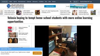 Volusia hoping to tempt home-school students with more online ...