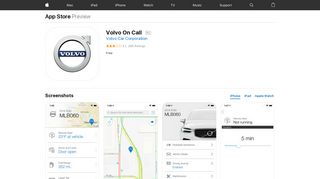 Volvo On Call on the App Store - iTunes - Apple