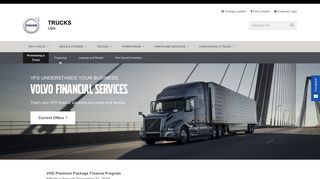 Volvo Truck Financing | Volvo Trucks USA