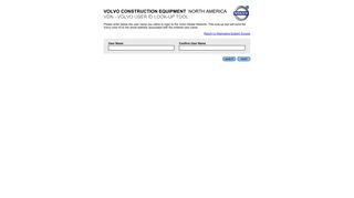 Volvo Dealer Network - Volvo User ID Look-Up Tool