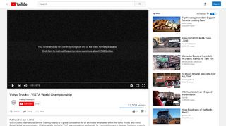 Volvo Trucks - VISTA World Championship - YouTube