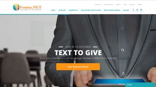 Vomoz.NET:: Vomoz Mobile Giving | Online Giving | Text-to-Give ...