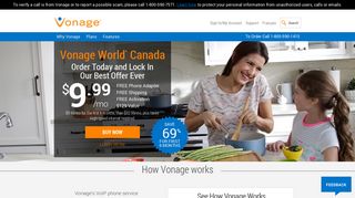 Phone Service Providers for Home & Business | Vonage CA
