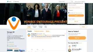 Vonage UK (@VonageUK) | Twitter