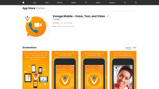 Vonage Mobile – Voice, Text, and Video on the App Store