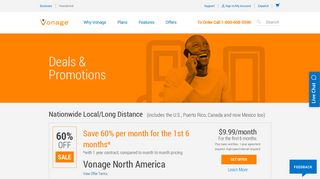 Vonage Offers - Deals, Coupons, and Specials - Vonage Business