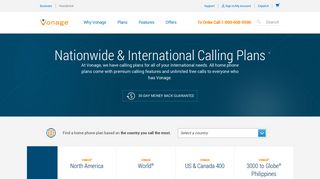 Home phone plans – Nationwide and International ... - Vonage Business