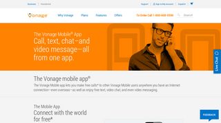 Free Calls, Text, and Video Chat on iPhone and Android - Vonage ...