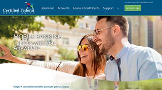 Free Mobile Banking | Certified Federal Credit Union