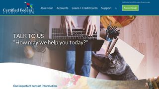 Contact Vons Credit Union - Certified Federal Credit Union