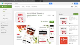 Vons Online Shopping - Apps on Google Play