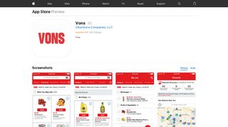 Vons on the App Store - iTunes - Apple