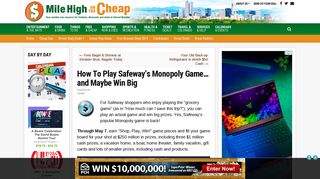 How To Play Safeway's Monopoly Game... and Maybe Win - Mile High ...
