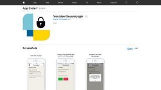 Vontobel SecureLogin on the App Store - iTunes - Apple