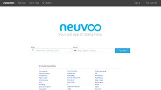 neuvoo. Your job search starts here.