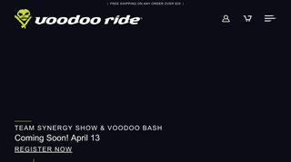 Newsletter sign up - Voodoo Ride