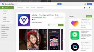 VOOV - Free Social Video App - Apps on Google Play