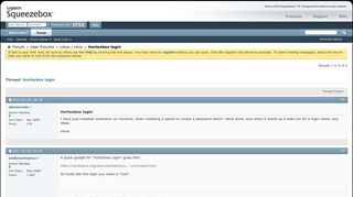 Vortexbox login - Slimdevices forum - Logitech